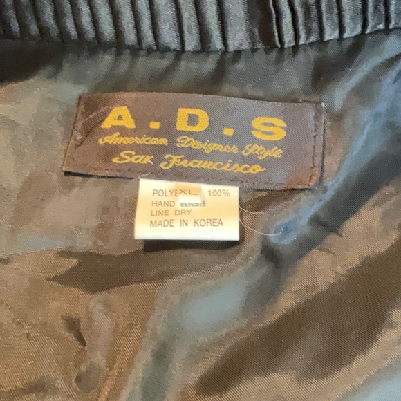 A. D. S. Size XL Black Jacket - Picture 9 of 9